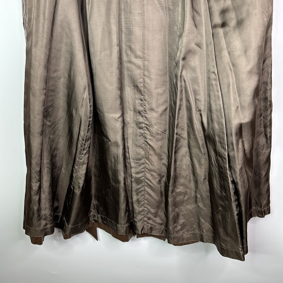 Vintage A&F Originals Brown Trench Jacket Size 8 - Picture 3 of 14